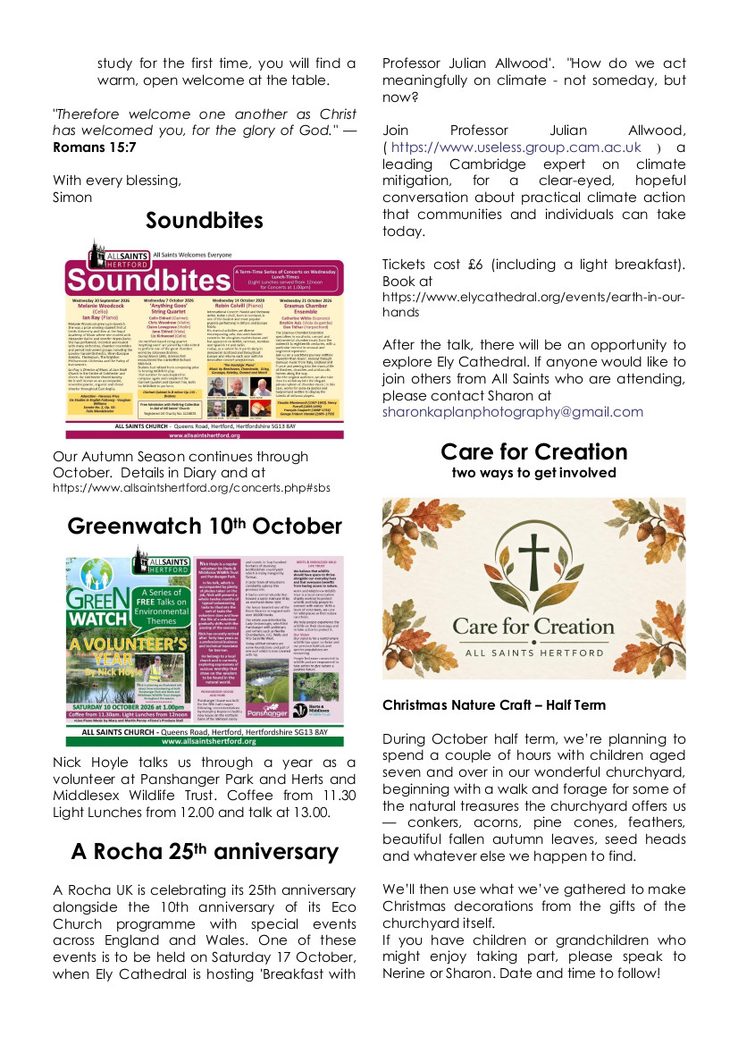 Edition for October 2026