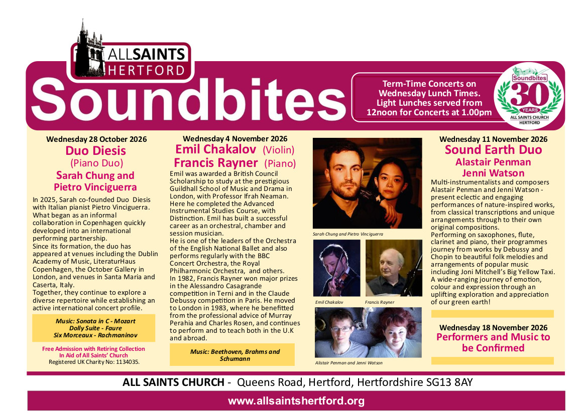 Nov 26 Soundbites Poster