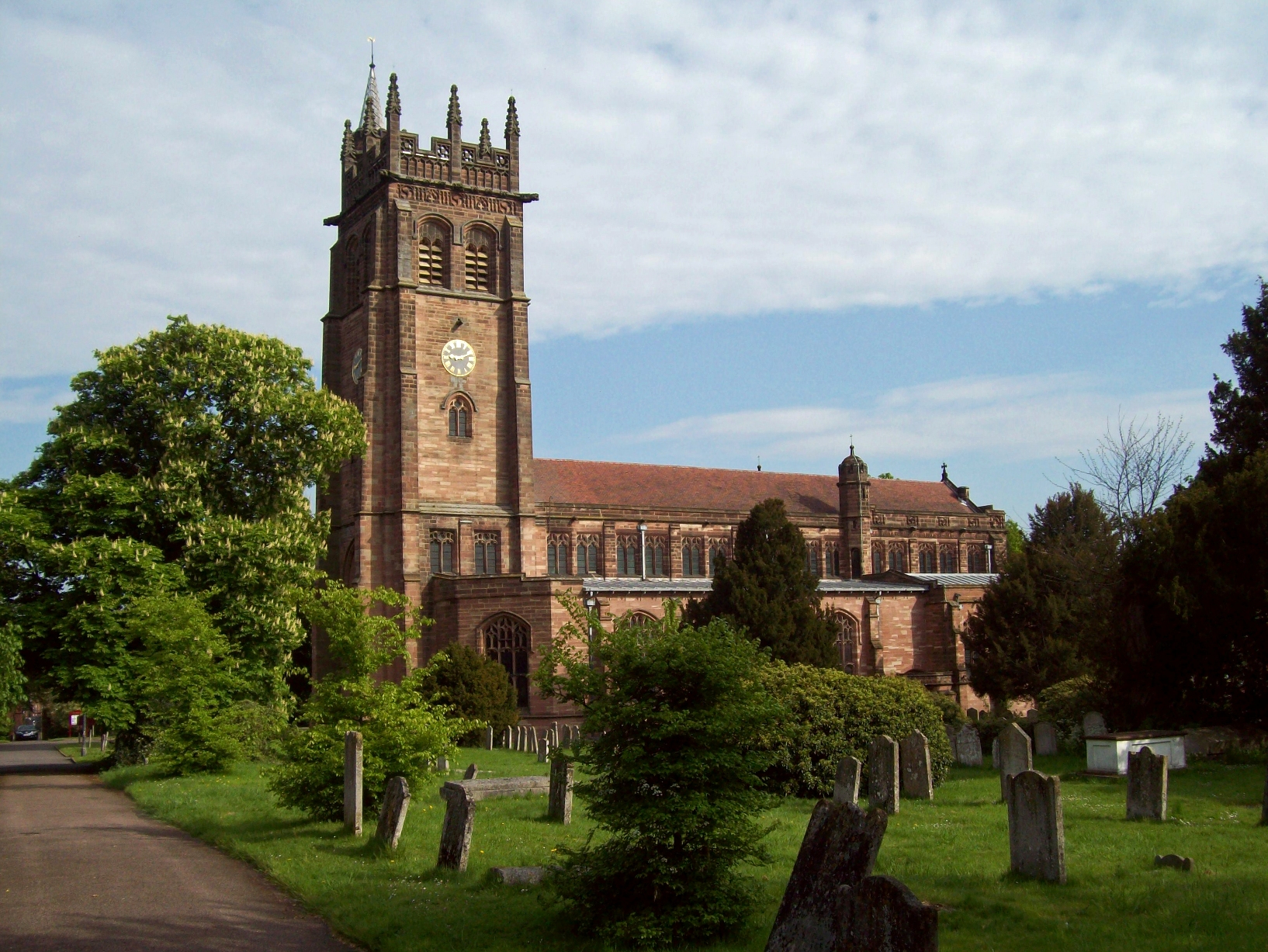 Panoramic view of All Saints