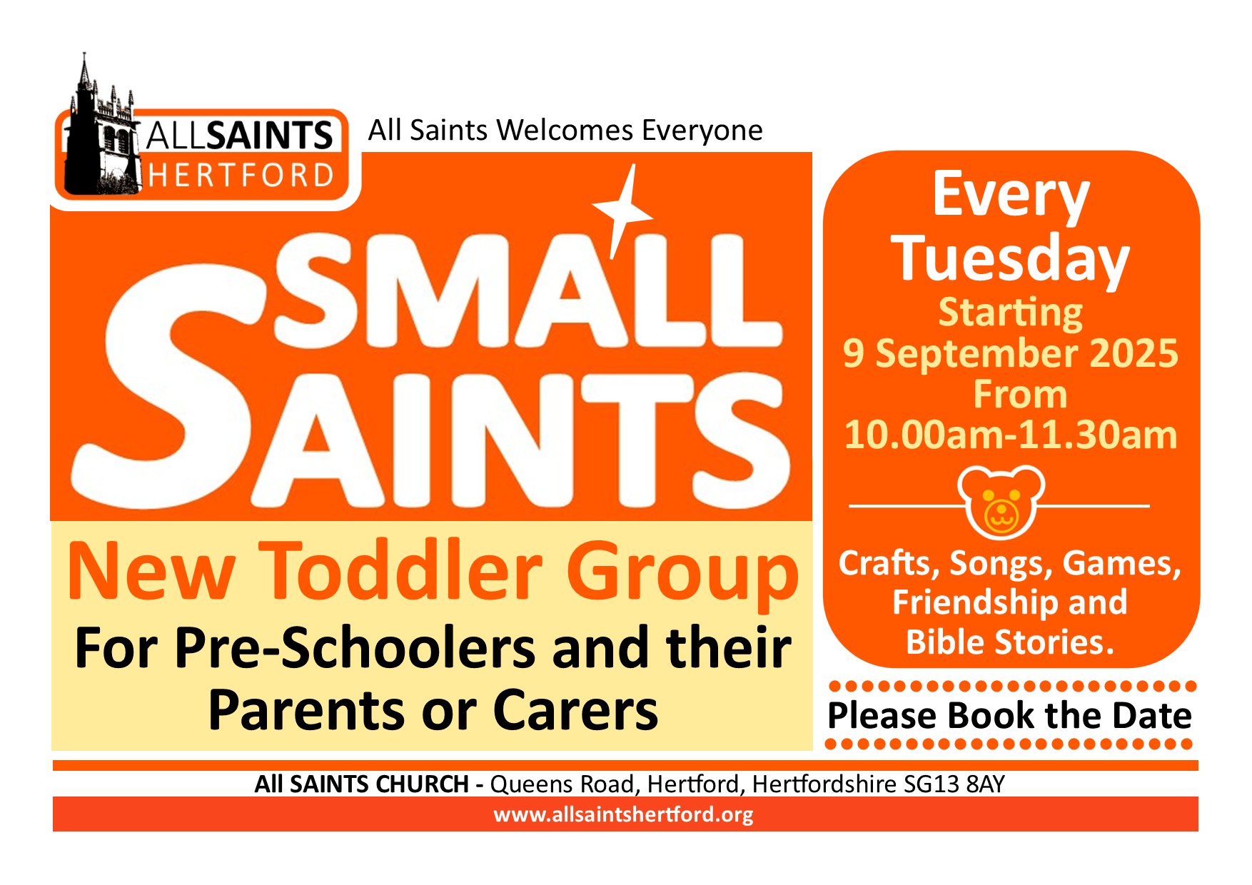 Link to Small Saints webpage